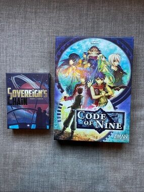 2 Strategy Games Sovereign's Chain and Code of 9 Anime